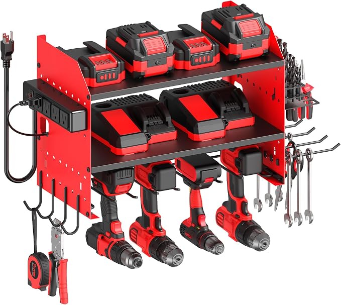 CCCEI Modular Power Tool Organizer Wall Mount by CCCEI