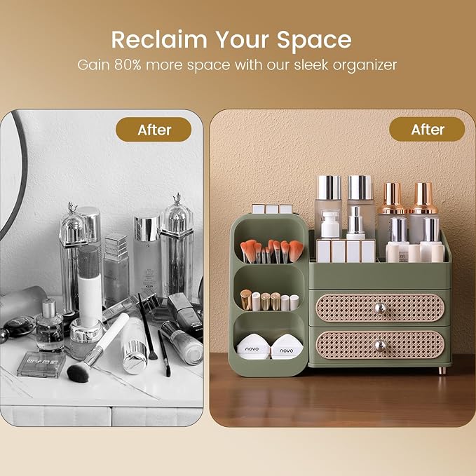 Aveniee Makeup Organizer with Drawers - Image 2