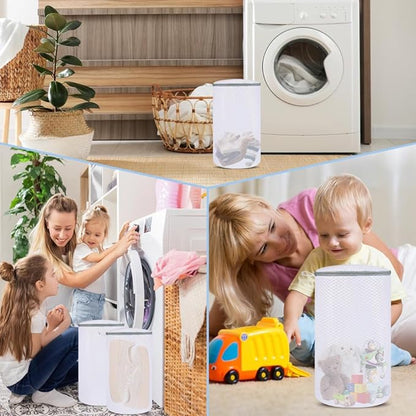Vivifying Shoe Washing Machine Bag, 2 Pack Honeycomb Mesh Laundry Bag - Image 7