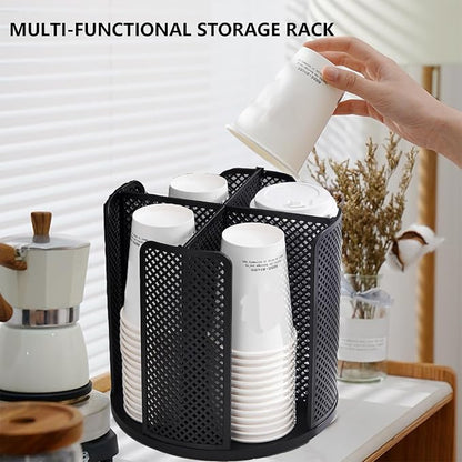 Rotatable cup and lid organizer box - Image 6