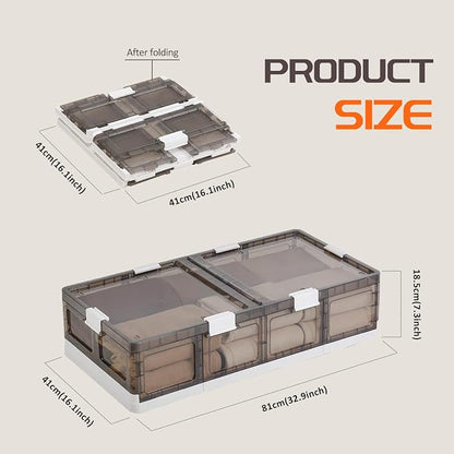 2-Pack Under Bed Storage Containers - Image 2