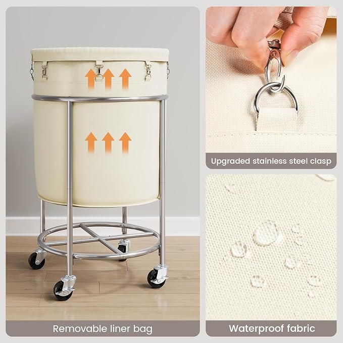 ELYKEN 190L Laundry Basket - Image 6
