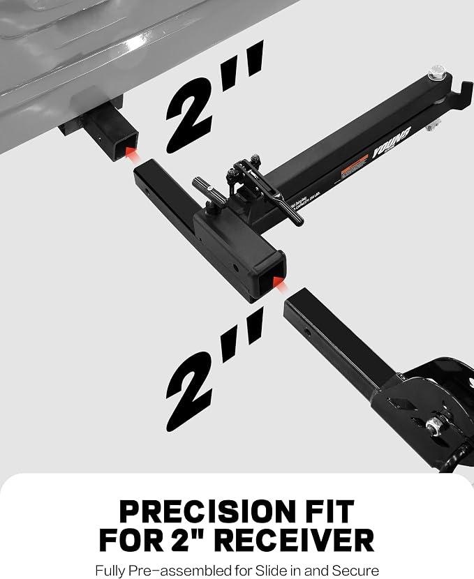 Young 250LBS Swing Away Hitch for Bike Rack and Cargo Carrier Basket - Image 6