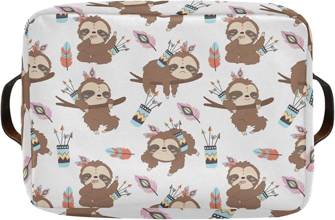 ZAZYXTJ Cute Sloth Storage Basket - Image 8