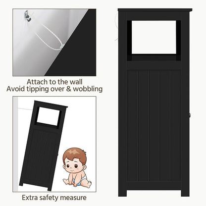 Yaheetech Large Freestanding Bathroom Storage Cabinet - Image 9