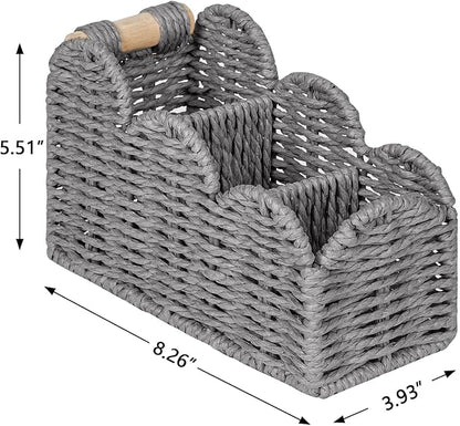 CubesLand Bedside Table Desk Organizer Caddy, Remote Pen&Pencil Holder Cup - Image 2