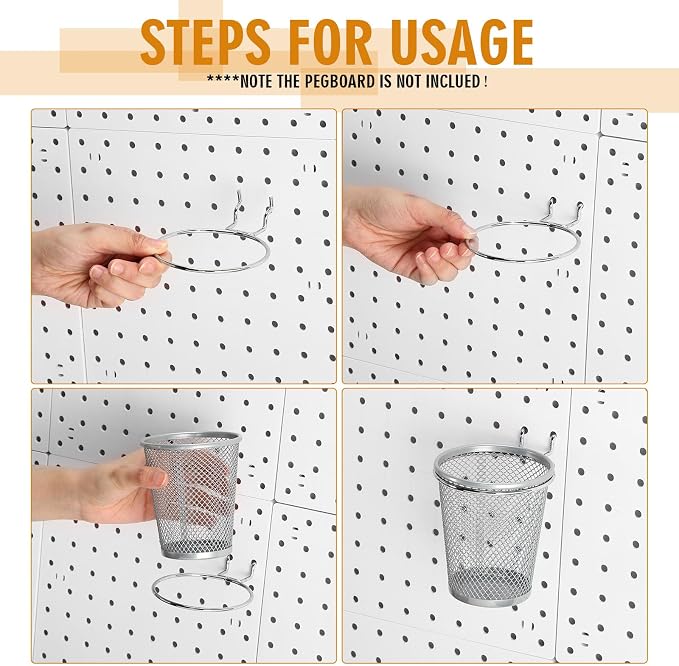Spakon 6 Sets Pegboard Cups - Image 4
