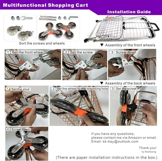 Stair Climbing Collapsible Shopping Carts - Image 7