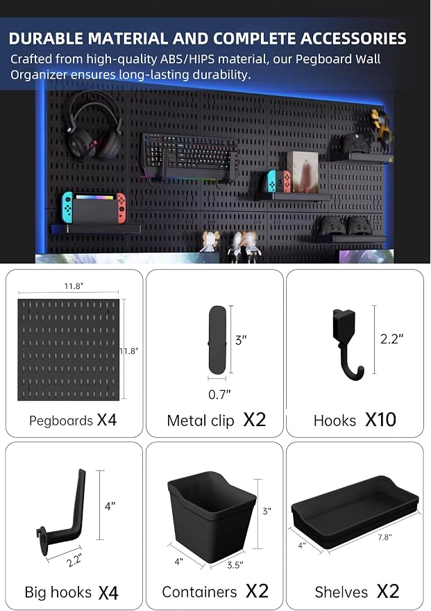 Revamp Your Space With A Versatile Pegboard Kit - Image 2