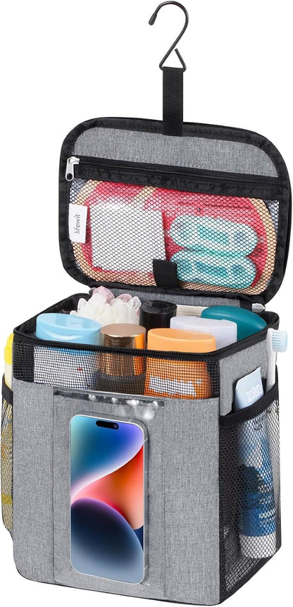 Lifewit Mesh Shower Caddy Bag Portable, Quick Dry Hanging Bathroom Organizer by Lifewit