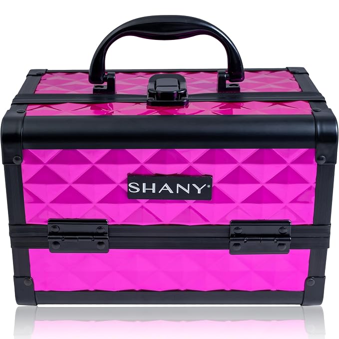 SHANY Chic Makeup Train Case Cosmetic Box Portable Makeup Case Cosmetics Beauty - Image 6