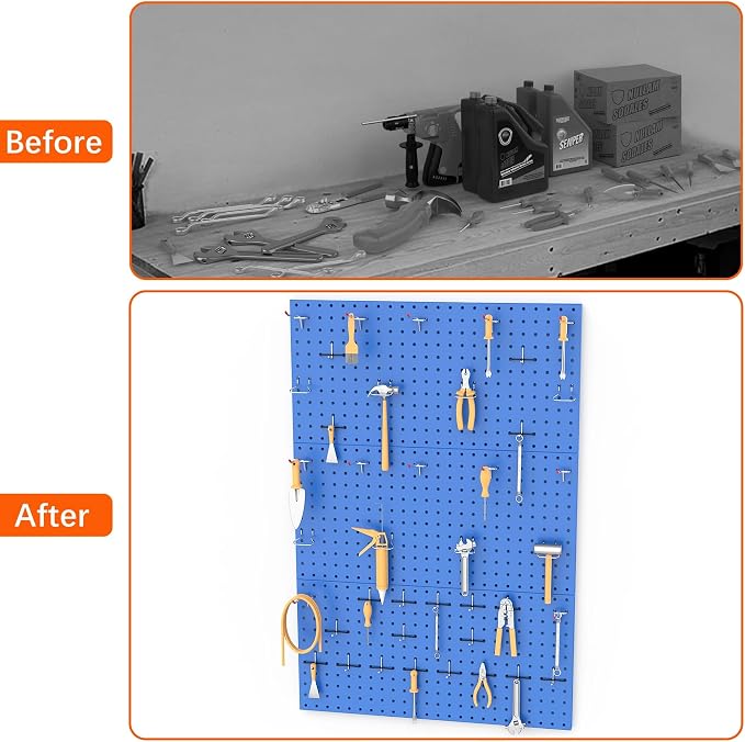 TORACK 3 PCS Metal Pegboard Panels - Image 8