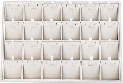 24 Grids Stackable Jewelry Tray Organizer - Image 2