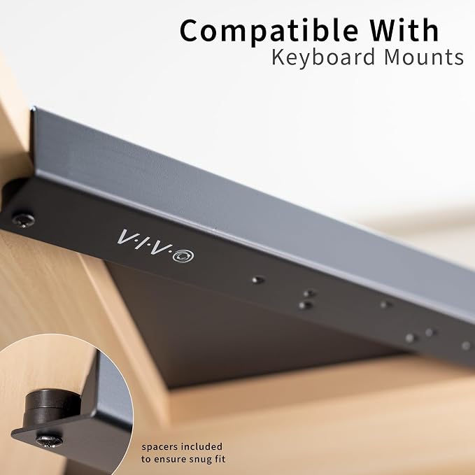 VIVO 17 inch Corner Desk Connector Platform - Image 8