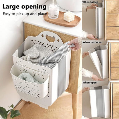 2PCS Hanging Laundry Baskets - Image 3