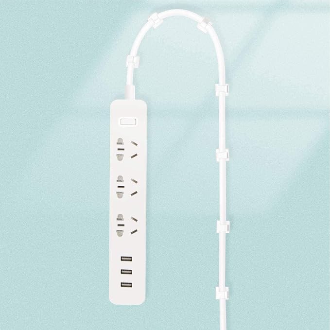 SOULWIT 50 Pcs Self Adhesive Cable Management Clips, Cable Organizers Sticky - Image 9