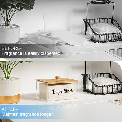 VOTLEVT Acrylic Dryer Sheet Holder - Image 3