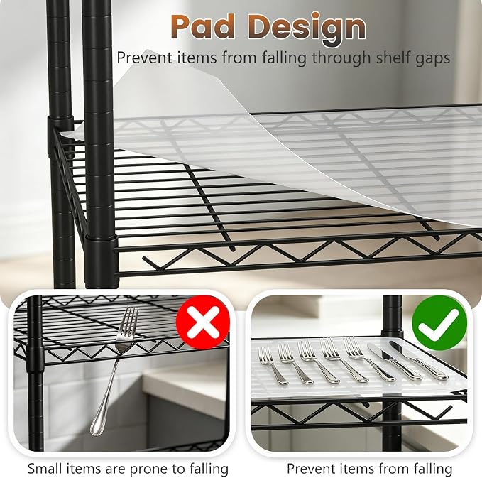 FDW | 6-Tier Wire Storage Shelves - Image 6