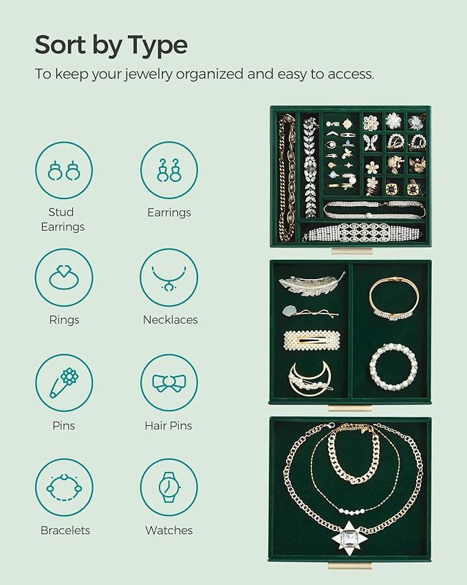SONGMICS Jewelry Box Organizer - Image 3