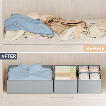 DIMJ Drawer Organizer Clothes Storage - Image 7