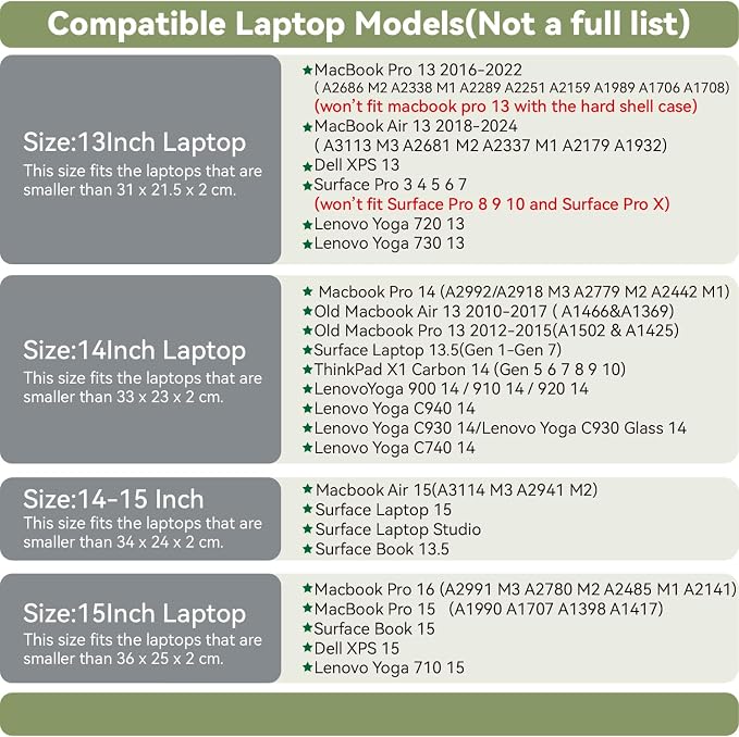 Laptop Sleeve 15 Inch Compatible - Image 2