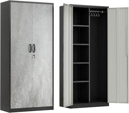 VINGLI Metal Storage Cabinet - Image 3