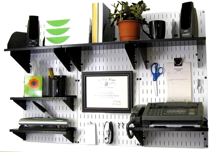 Wall Control Office Organizer Unit Wall Mounted Office Desk Storage and by Wall+Control