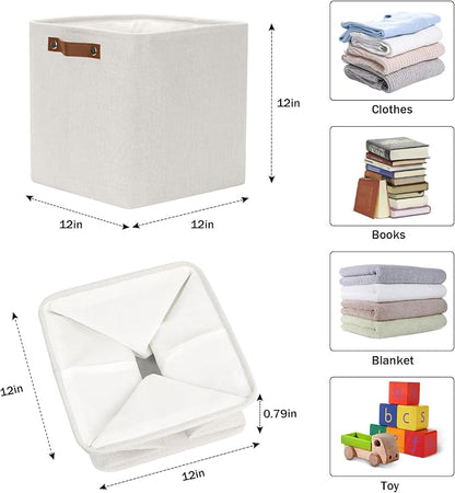 HNZIGE Foldable Cube Storage Bin Storage Baskets - Image 2