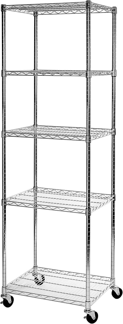 Seville Classics UltraDurable Heavy Duty NSF Solid Steel Wire Rack Storage Unit by SevilleClassics