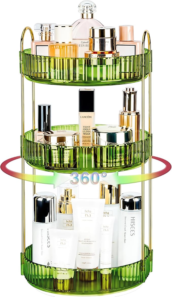 360 Rotating Makeup Organizer by Niluks