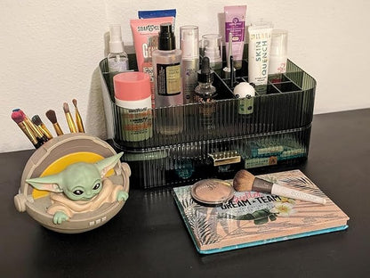Makeup Organizer with Stackable Drawer, Large Capacity Vanity Organizer - Image 7