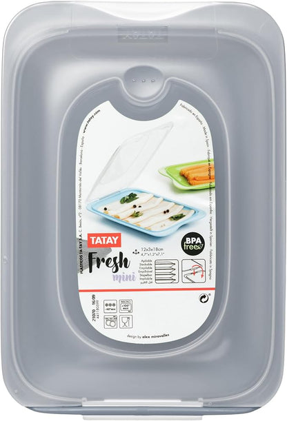 TATAY Cold Meat Containers for Fridge | Set of 3 Mini | Fridge Storage | - Image 4
