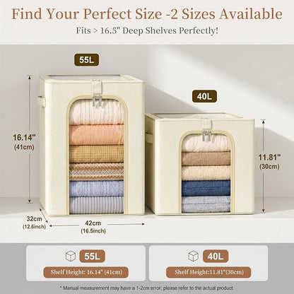 GoMaihe Clothes Storage Bins - Image 2