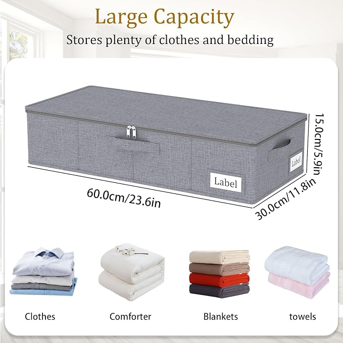 Yawinhe Underbed Bags, Storage Containers Bags - Image 5