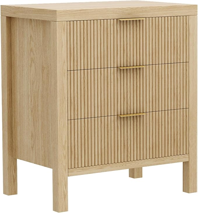 3 Drawer Dresser, Mid Century Modern Chest of Drawers - Image 4