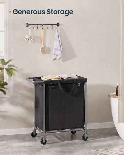 SONGMICS HOME Rolling Laundry Basket - Image 3