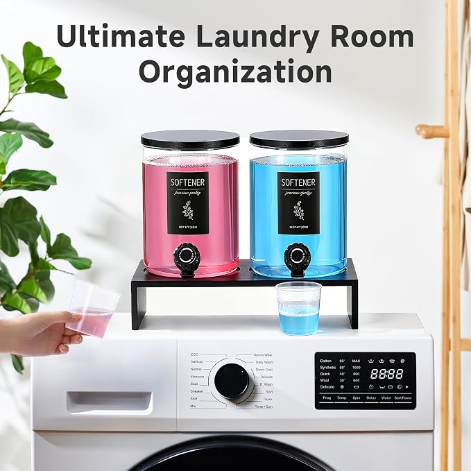 Glass Laundry Detergent Dispenser - 120 Oz Liquid Detergent - Image 6