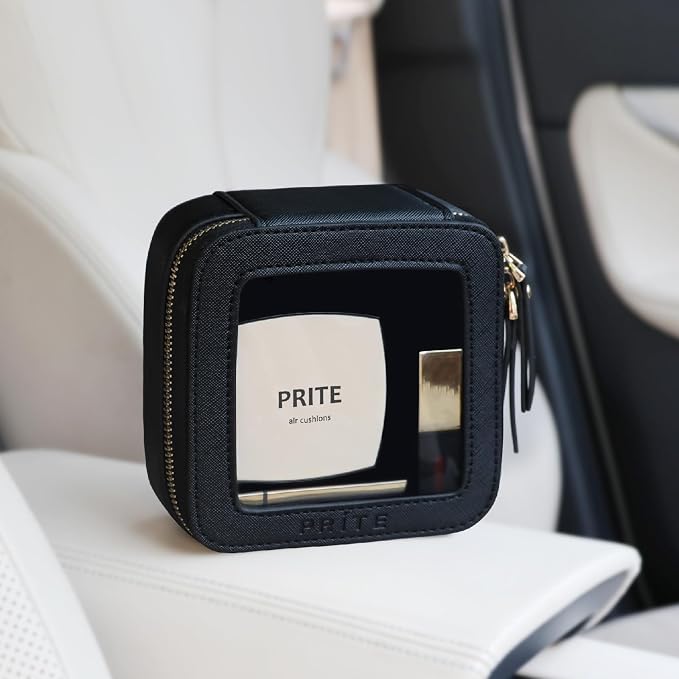 Prite Mini Clear Makeup Bag for Purse Cute Small Travel Cosmetic Bag for Women - Image 6
