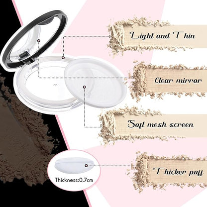 Cunhill 2 Pcs Loose Powder Container - Image 3