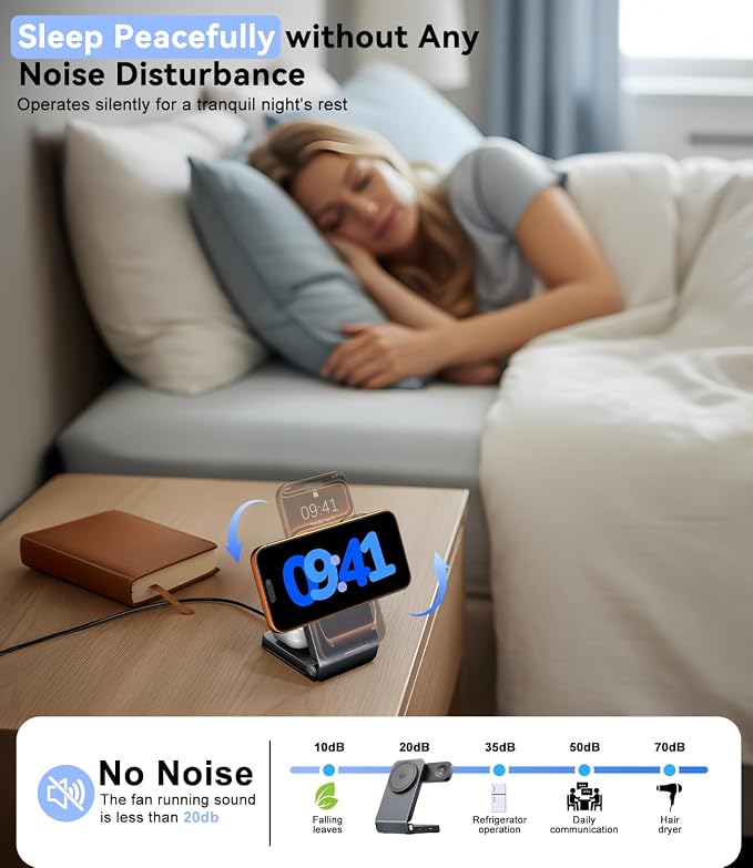 3-in-1 Charging Station for Multiple Devices Compatible - Image 7