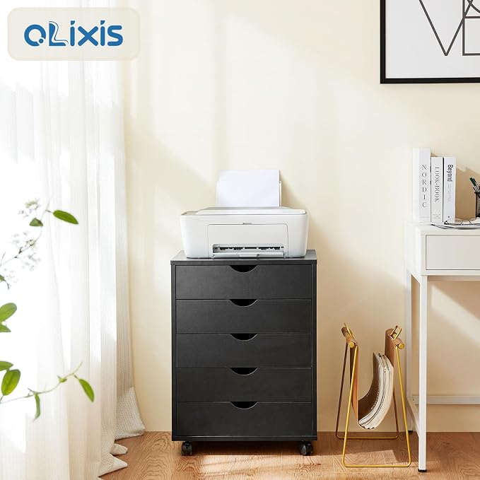 OLIXIS 5 Drawer File Cabinet - Image 2