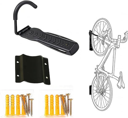 Wall Mount Bicycles Hanger, Bike Rack Garage Wall Mount, Indoor Bike Storage by Unknown