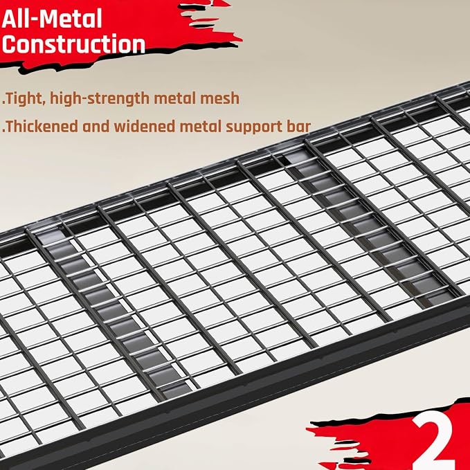 30" Deep Heavy Duty Garage Shelving Units, 4 Tier Metal Garage Shelves - Image 5