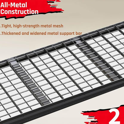 30" Deep Heavy Duty Garage Shelving Units, 4 Tier Metal Garage Shelves - Image 5