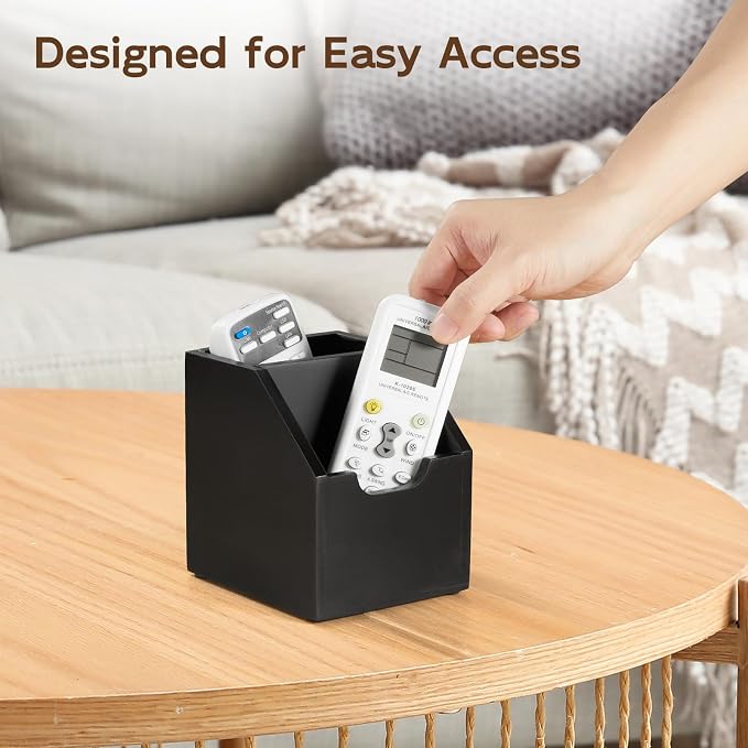 Remote Control Holder, TV Remote Holder, Wood Farmhouse Remote Caddy - Image 5