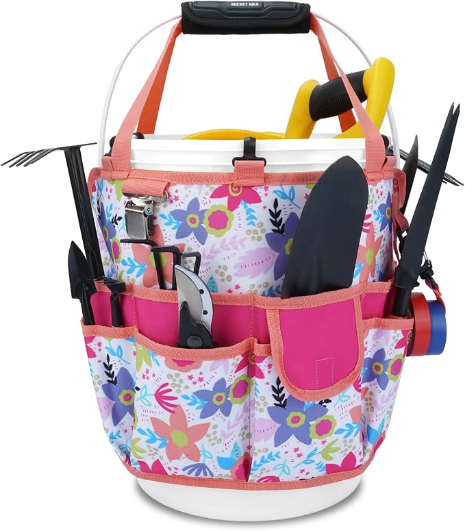 KUNN 5 Gallon Bucket Organizer 18-Pocket Bucket Tool Bag by KUNNWORKGEAR