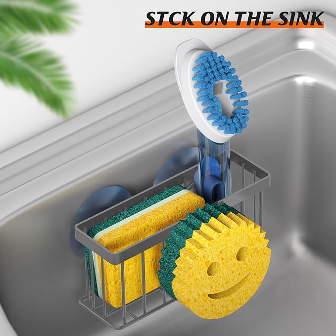 Sponge Holder Smiley Face, Sink Caddy - Image 5