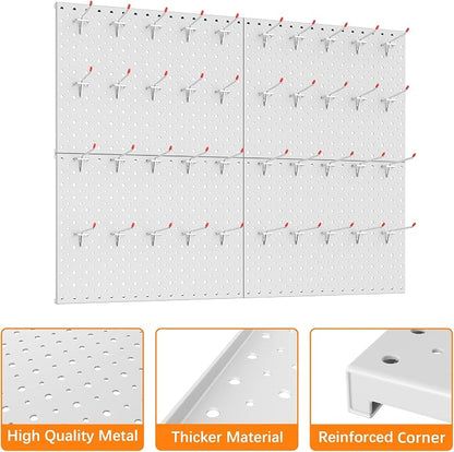 TORACK Metal Pegboard Panels and Hooks - Image 5