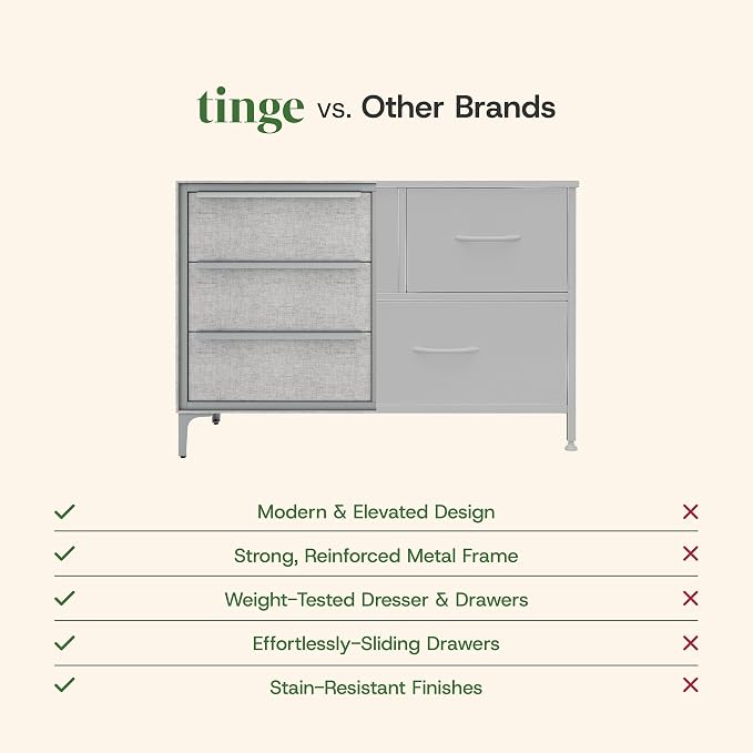 Naima Premium Fabric Dresser - Image 9