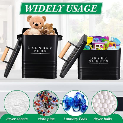 Yaocom 2 Pcs Laundry Pod Container - Image 7